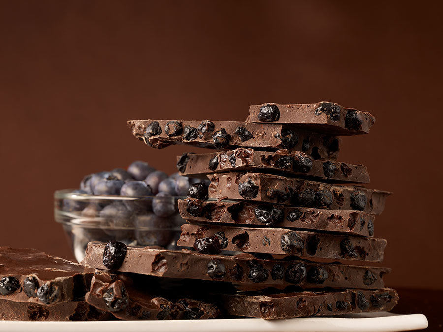 Blueberry Ancho Chili Bark