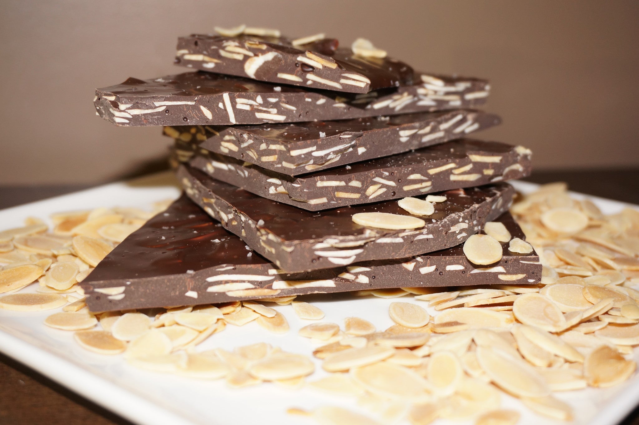 Toasted Almond Smoked Sea Salt – Dr. Sue's Chocolate